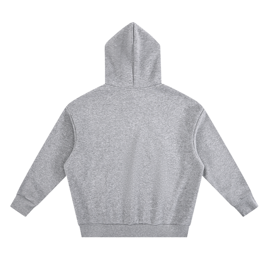 Double vision boxy heavyweight hoodie
