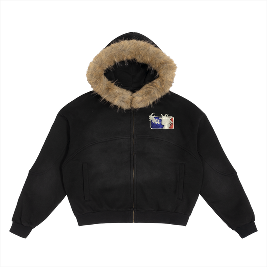 Smokers Fur Hoodie